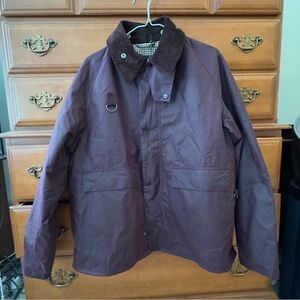 NEW WITH TAGS Barbour OS SL UA Spey size XL Burgundy